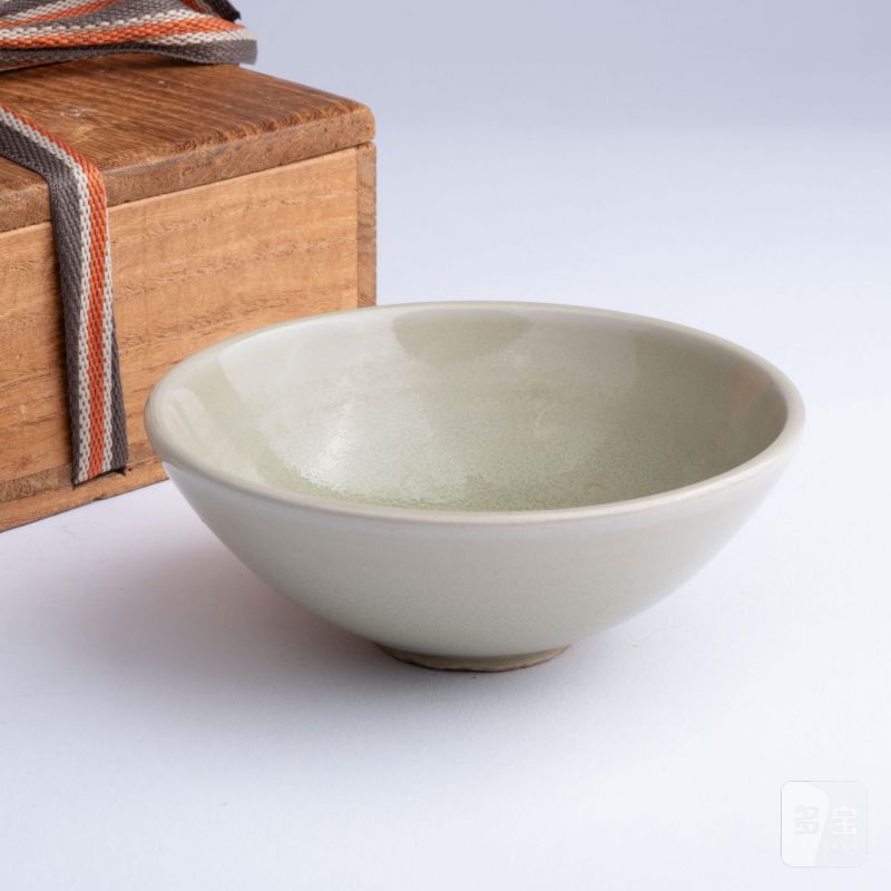    宋 耀州窯素面青磁碗 - 图1